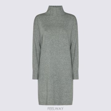 파비아나필리피 그레이 울 드레스