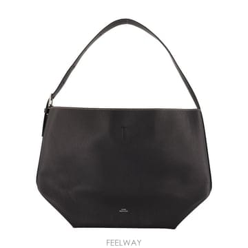 26 F/W 토템 미디엄 벨트 쇼퍼 백 TOTEME 레더 블랙 263 B0732274786
