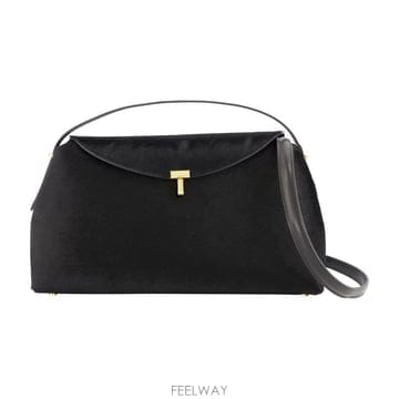 26 F/W 토템 TLOCK 포니 헤어 탑 핸들 지갑 TOTEME 레 B0732274787