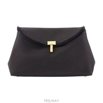 26 F/W 토템 미니 TLOCK 프레이드 클러치 TOTEME 실크  B0732274788