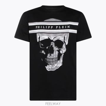 Philipp Plein 26SS �ʸ� �÷��� ���� Ƽ���� SAFCMTK8881 PJY002N02 Black26SS �ʸ� �÷��� ���� Ƽ���� SAFCMTK8881 PJY002N02 Bla