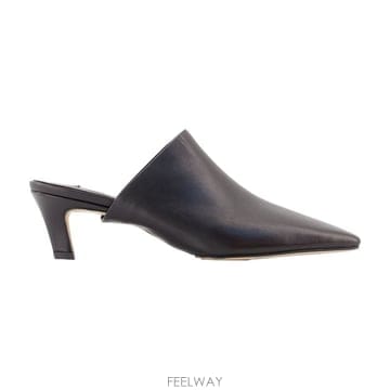 26 F/W 토템 뮬 TOTEME 레더 블랙 264-WAS0364-L B0732276374