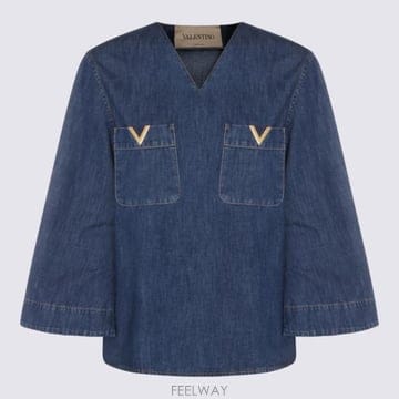 Valentino 26SS �߷�Ƽ�� ����ٴ� ���� ���� 8B3DB03L 9YA558 MEDIUM BLUE26SS �߷�Ƽ�� ����ٴ� ���� ���� 8B3DB03L 9YA558 MEDIU