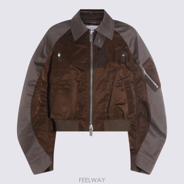 Sacai 26SS ��ī�� ���� ���� 2608303 606 BROWN GREY26SS ��ī�� ���� ���� 2608303 606 BROWN GREY
