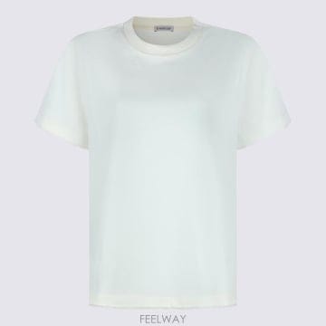 26SS 몽클레어 반팔 티셔츠 L10938C00027 89AUO034 White