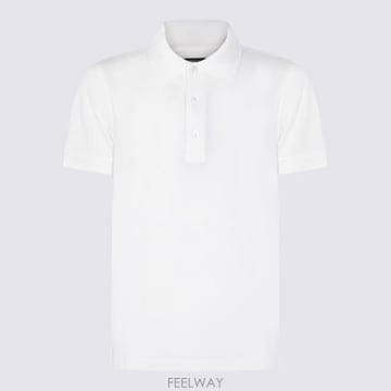 26SS 톰포드 폴로 티셔츠 JPS011JMT013 WAD OFF WHITE