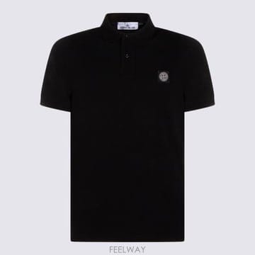 26FW 스톤 아일랜드 폴로 티셔츠 L2S152200008 S0017V0029 Black