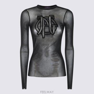 26FW 장 폴 고티에 긴팔 티셔츠 2604WTO541 M00000 Black