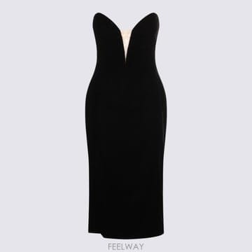25FW 톰포드 미디 원피스 AB3571 FAX1335LB999 Black