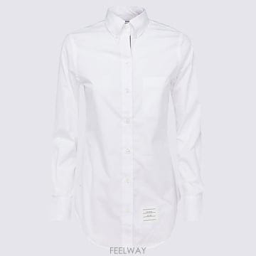 Thom Browne 26FW ����� Ŭ���� ��ư ���ø� RWB Ʈ���� ���� FLL005E 03113100 White26FW ����� Ŭ���� ��ư ���ø� RWB Ʈ���� ���� FLL00