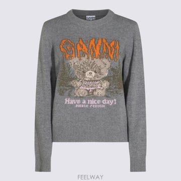26FW 가니 스웨터 A1150052 920 PALOMA