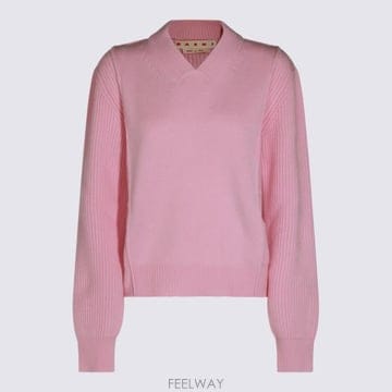 26FW 마르니 스웨터 CVMD0169A0 UFZ41400C14 Pink
