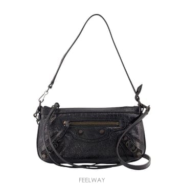 26 F/W 발렌시아가 르 시티 백 발렌시아가 레더 블랙 863960 B0732278591