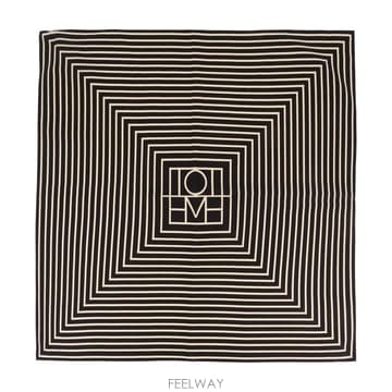 26 F/W 토템 시그니처 모노그램 스카프 TOTEME 실크 블랙 2 B0732278600