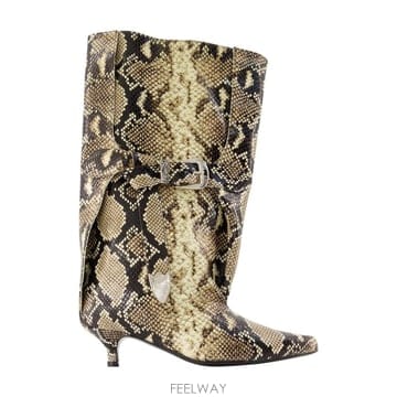 26 F/W 토가풀라 AJ1508 부츠 토가 PULLA 레더 스네이크 B0732278603