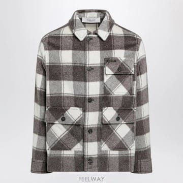 26 F/W 골든구스 셔츠 자켓 WITH TAUPECREAM 체크 패 B0052282421