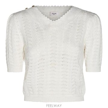 CELINE 26FW ������ ���� Ƽ���� RX0SP4G45 01BC WHITE26FW ������ ���� Ƽ���� RX0SP4G45 01BC WHITE