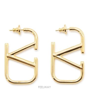 Valentino 26FW �߷�Ƽ�� ����ٴ� �̾ 9W2J0F96 METCS4 ORO 1826FW �߷�Ƽ�� ����ٴ� �̾ 9W2J0F96 METCS4 ORO 18