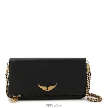 Zadig&Voltaire 26FW �ڵ�غ��׸� ũ�ν��� LWBA00001 008 BLACK GOLD26FW �ڵ�غ��׸� ũ�ν��� LWBA00001 008 BLACK GOLD