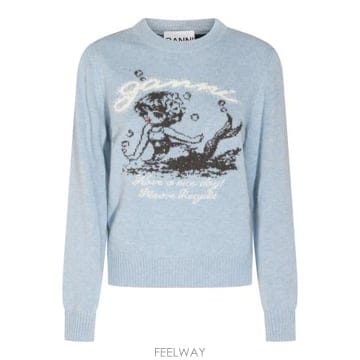 GANNI 26FW ���� ������ A1150009 326 SOFT CHAMBRAY26FW ���� ������ A1150009 326 SOFT CHAMBRAY
