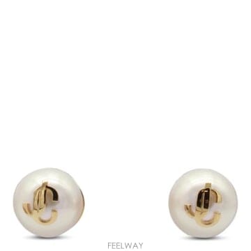 Jimmy Choo 26FW ������ �̾ JCPEARLSTUDS DXQ0C9456 GOLD WHITE26FW ������ �̾ JCPEARLSTUDS DXQ0C9456 GOLD WHITE