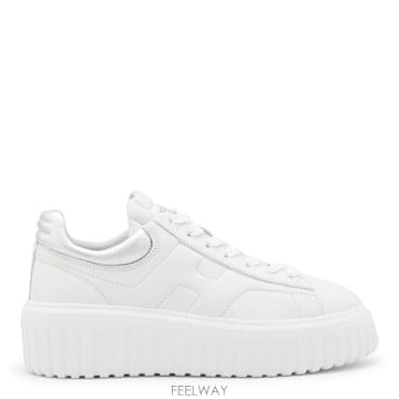 Hogan 26FW ȣ�� H ��Ʈ������ ����Ŀ�� HXW6450FC60 KU00351 BIANCO ARGENTO26FW ȣ�� H ��Ʈ������ ����Ŀ�� HXW6450FC60 KU00351 BI