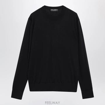 26 F/W 돌체 앤 가바나 그린 캐시미어 크루넥 스웨터 GXX02T B0052282470