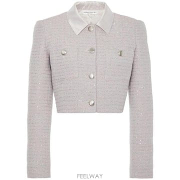 26 FW 알렉산드라리치 여성 노치 칼라 숏 자켓 78I YUS044 TP724684767