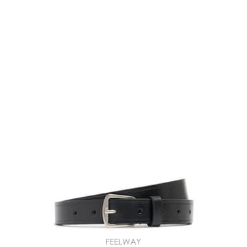 26 FW Ann Demeulemeester 남성 직사각 버클 가죽 벨트 TP724706990