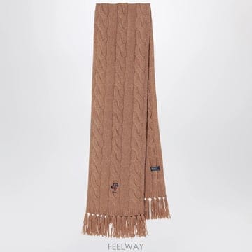 26 F/W 폴로 랄프로렌 폴로 베어 카멜 울 스카프 455P1811 B0052282528