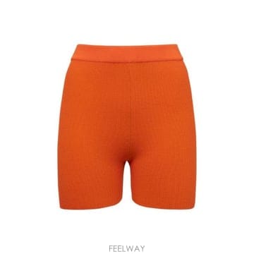 자크뮈스 Le Short Arancia 니트 사이클링 쇼츠