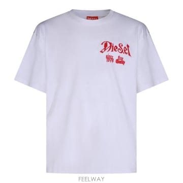 Diesel 26FW ���� ���� Ƽ���� A22244 0QIAM100 WHITE26FW ���� ���� Ƽ���� A22244 0QIAM100 WHITE