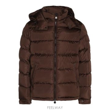 Moncler 26FW ��Ŭ���� Ŭ���� �ĵ� �ٿ� �е� ���� L20911A53600 539ZD262 CHOCOLATE26FW ��Ŭ���� Ŭ���� �ĵ� �ٿ� �е� ���� L20911A53600 