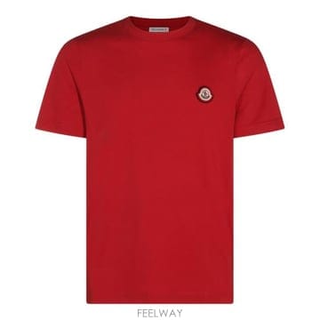 Moncler 26FW ��Ŭ���� ��ư �ΰ� ��ġ ���� Ƽ���� L20918C00045 89B8Y45D RED26FW ��Ŭ���� ��ư �ΰ� ��ġ ���� Ƽ���� L20918C00045 