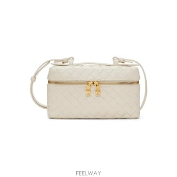 Bottega Veneta 오프 화이트 뱅뱅 핸드백 789109 V3IV1 TP877133082