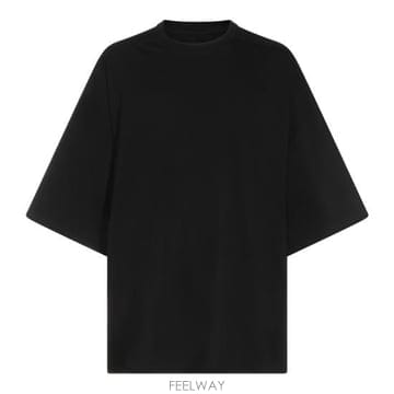 Rick Owens 26FW �� ������ ���� Ƽ���� RU02F4283 JA09 BLACK26FW �� ������ ���� Ƽ���� RU02F4283 JA09 BLACK
