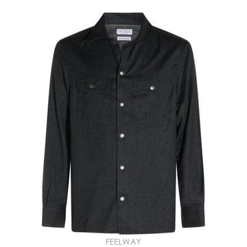 Brunello Cucinelli 26FW ���ڷ� ��ġ�ڸ� ���� MY6660721 C004 DARK GREY26FW ���ڷ� ��ġ�ڸ� ���� MY6660721 C004 DARK GREY