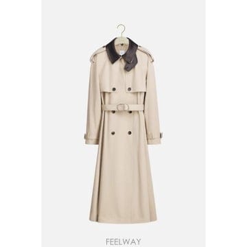[E32]디올 647M50A31411100 여성 트렌치코트 DIOR Gabardine Trench Coat