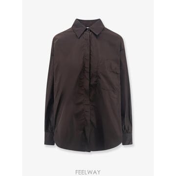 [N85]아스페시 5N25P008 여성 셔츠 블라우스 남방 ASPESI Diana Nylon Shirt