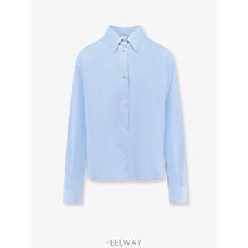 [N85]아스페시 5483C118 여성 셔츠 블라우스 남방 ASPESI Relaxed Fit cotton s
