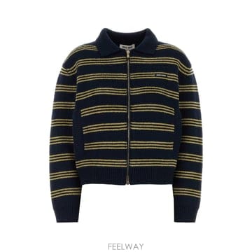 [X45]미우미우 MMF04ASOOO6300 F0008 여성 스웨터 니트 가디건 Embroidered woo