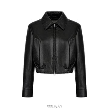 [W63]AGOLDE A51401285 BLACK 여성 자켓 봄버 다운 아우터 Giacca in misto 