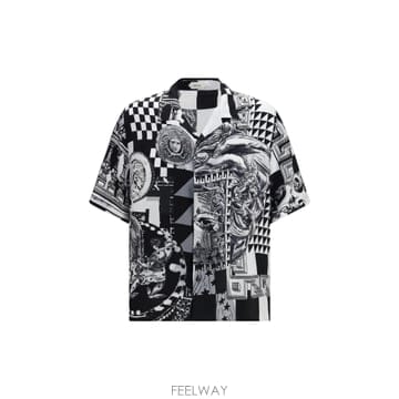 Versace [K68]������ü 10274701A19270 5B040 ���� ���� ���� ���� ���� Printed silk t[K68]������ü 10274701A19270 5B040 ���� ���� ���� ����