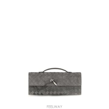 Bottega Veneta [K68]���װ� ����Ÿ 741511V60F1 1698 ���� Ŭ��ġ �Ŀ�ġ�� �̴Ϲ� Andiamo Clutch[K68]���װ� ����Ÿ 741511V60F1 1698 ���� Ŭ��ġ �Ŀ�ġ