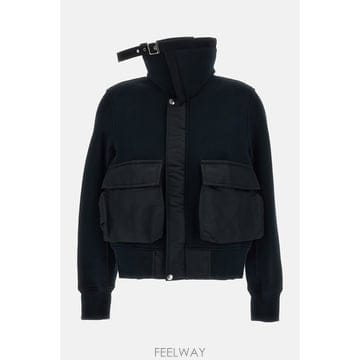 26 F/W 사카이 SPONGE 스웨트 하이브리드 블루종 260874 B0032287838