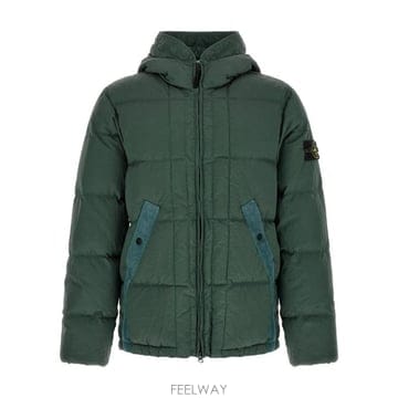 26FW 스톤아일랜드 나일론 메탈 쇼트 다운 자켓 L2S154100019S0019V005T TP5808561
