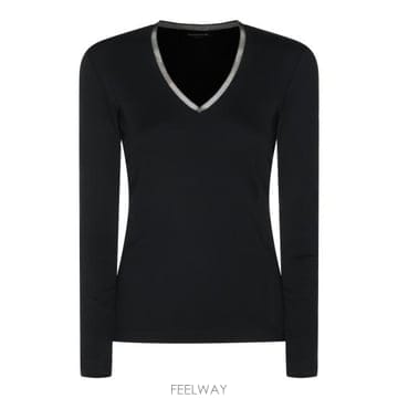Fabiana Filippi 26FW �ĺ�Ƴ� �ʸ��� ���� Ƽ���� JED216F604 L907825 NERO26FW �ĺ�Ƴ� �ʸ��� ���� Ƽ���� JED216F604 L907825 NE