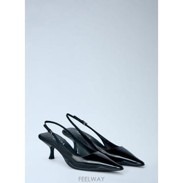 26 F/W 프라다 POINTEDTOE 슬링백 펌프스 1I659O 0 B0112297043