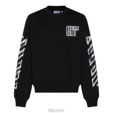 Off White 26FW ����ȭ��Ʈ ���� Ƽ���� OMBA054F26 FLE007001 BLACK26FW ����ȭ��Ʈ ���� Ƽ���� OMBA054F26 FLE007001 BLACK