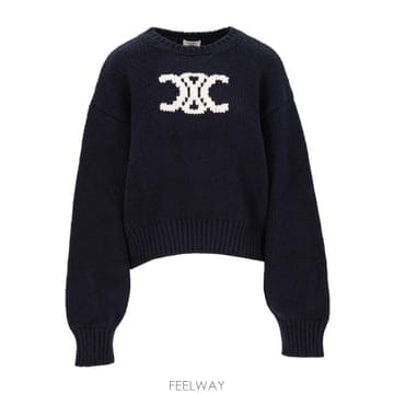 26FW Celine 크루넥 스웨터 코튼 RY0ZX3T2707MW TP580350235